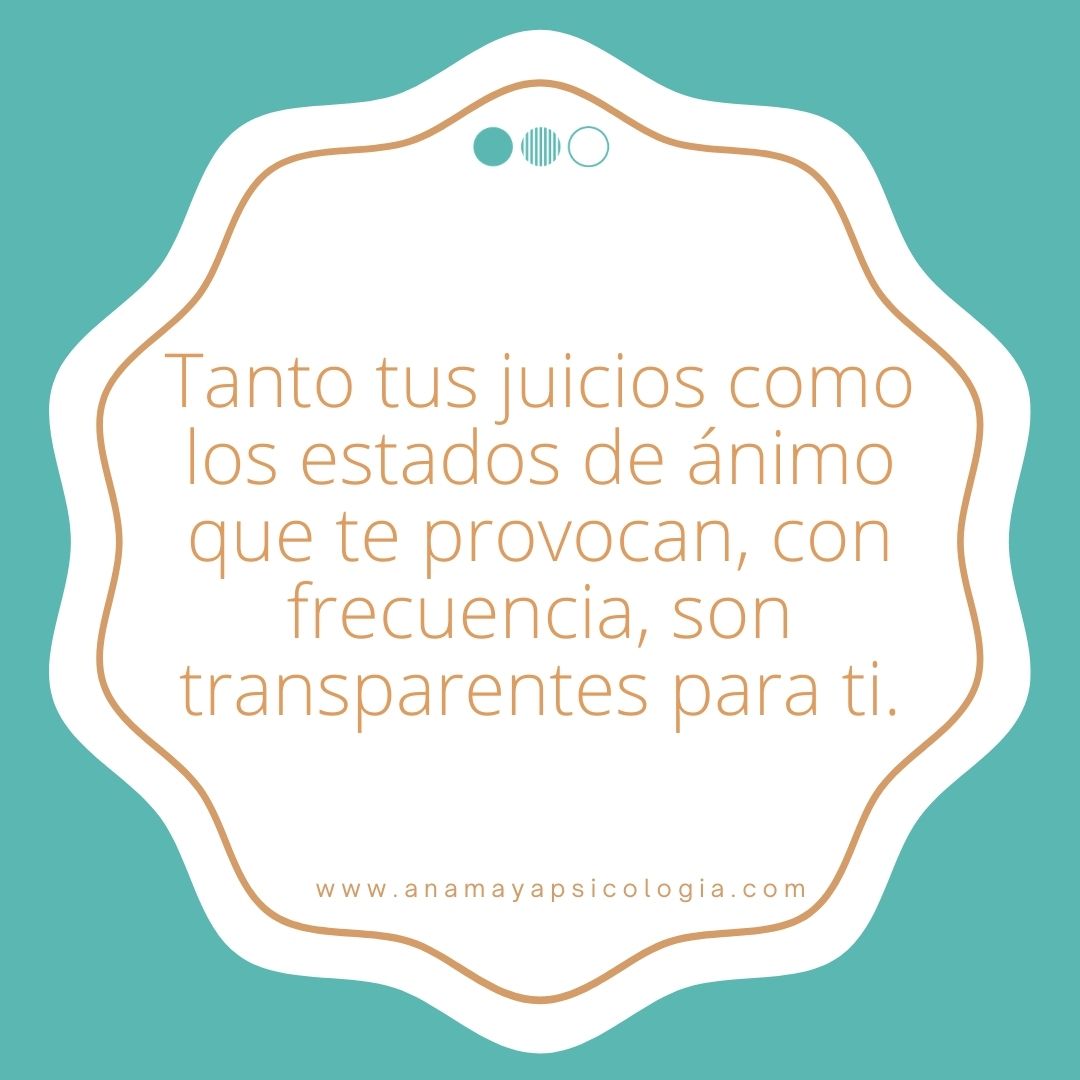tus juicios son transparentes tus juicios son transparentes