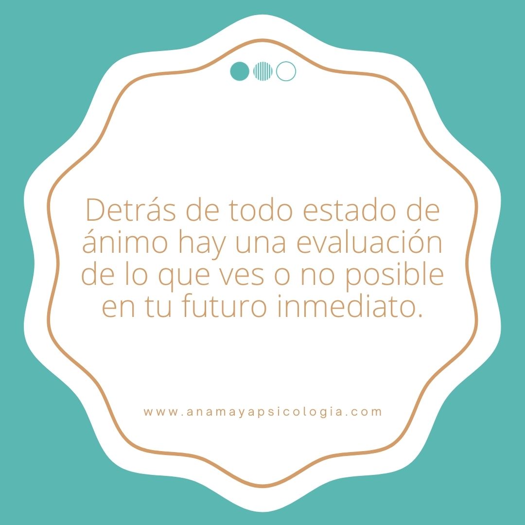 Detrás de todo estado de ánimo hay una evaluación de lo que ves o no posible en tu futuro inmediato Listado de imposibles